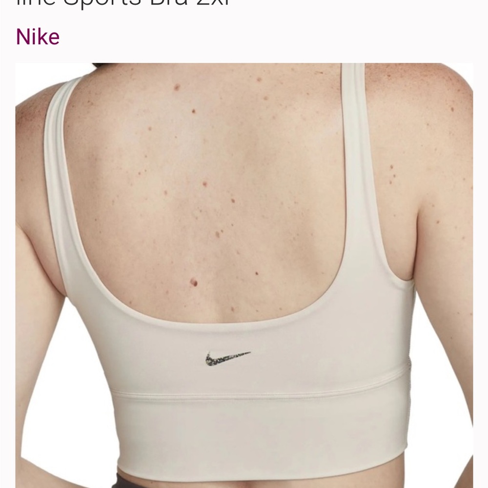 Nike Alate Solo Dri-FIT Longline Sports Bra Size Large - Picture 6 of 8